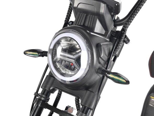 Электроскутер White Siberia PRO 2WD 4000W 60v21ah (полноприводный, 2*2000W)